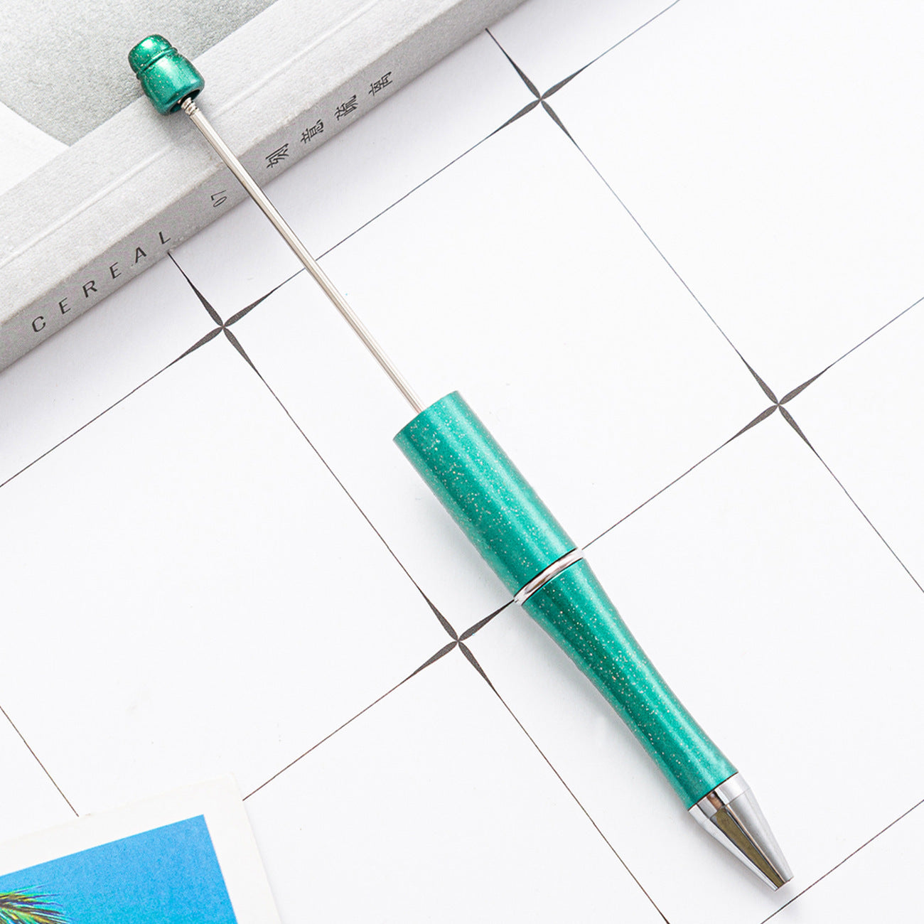 Creative DIY Plastic Beaded Pen