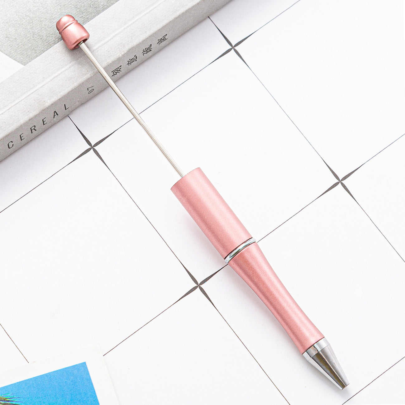 Creative DIY Plastic Beaded Pen