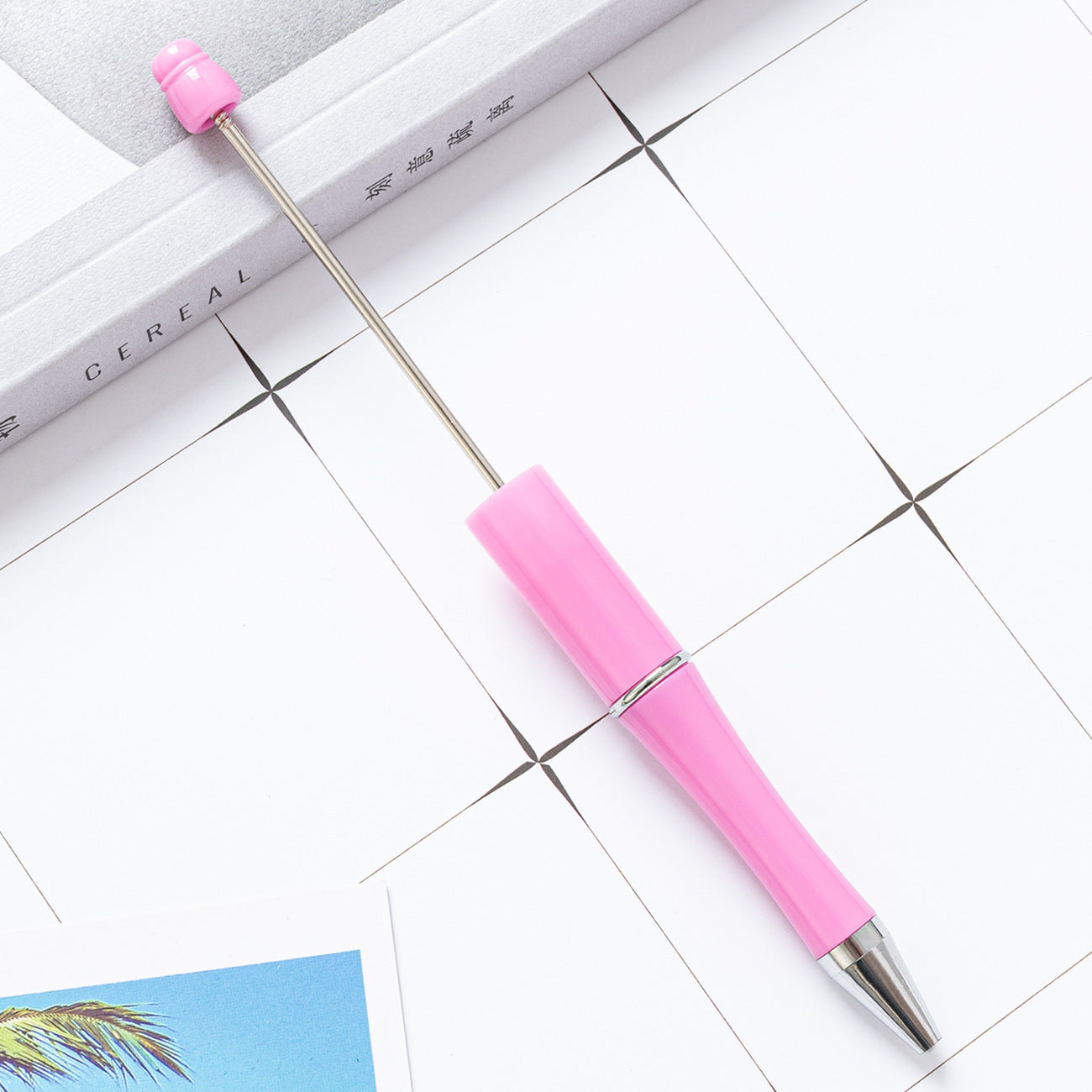 Creative DIY Plastic Beaded Pen