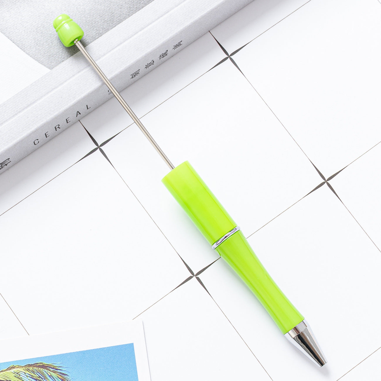 Creative DIY Plastic Beaded Pen