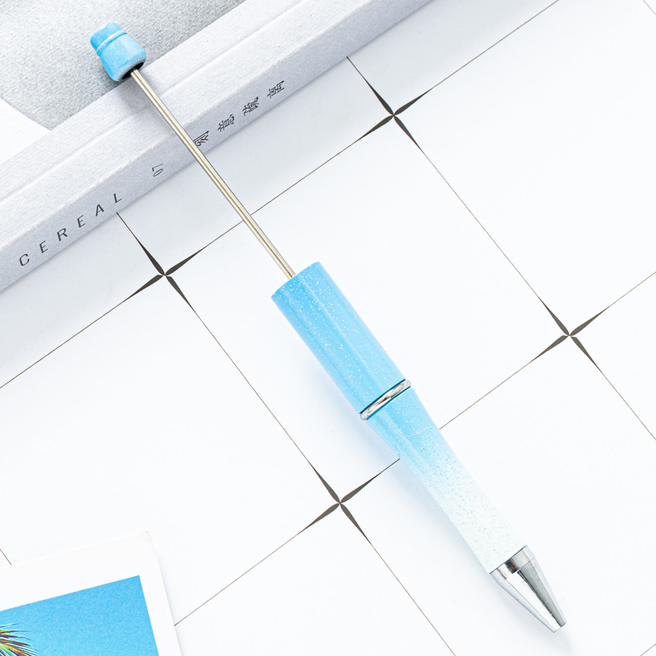 Creative DIY Plastic Beaded Pen