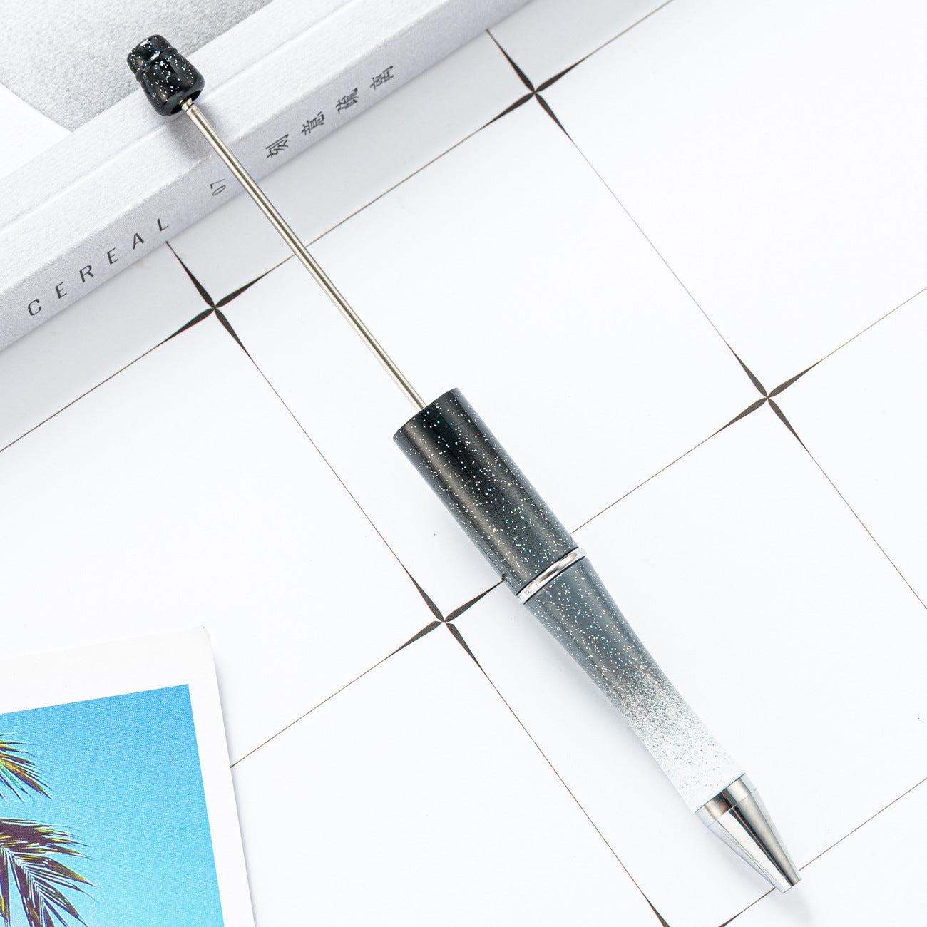 Creative DIY Plastic Beaded Pen