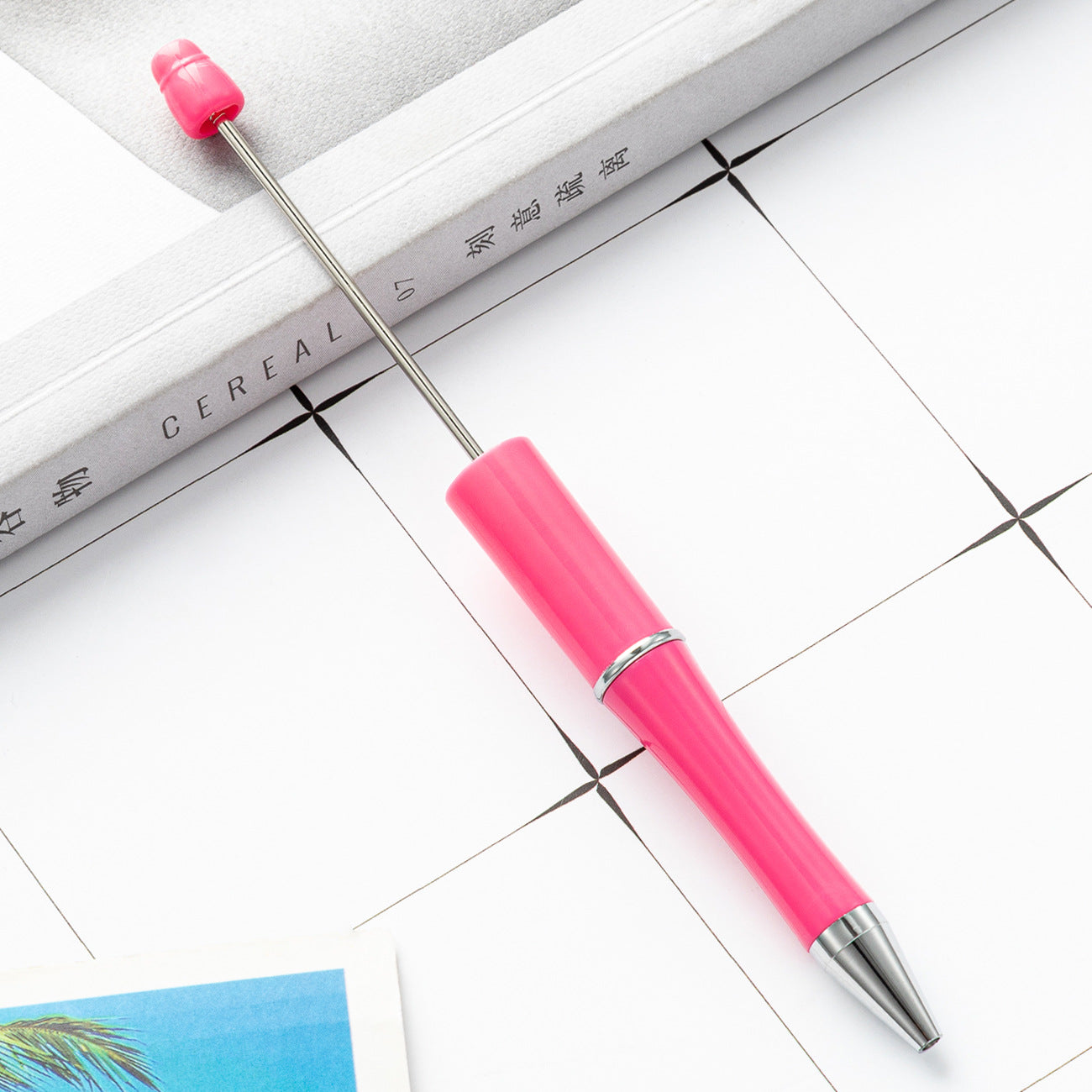 Creative DIY Plastic Beaded Pen