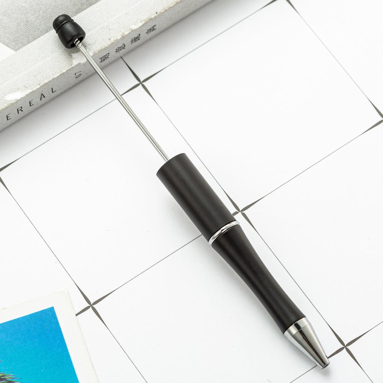 Creative DIY Plastic Beaded Pen
