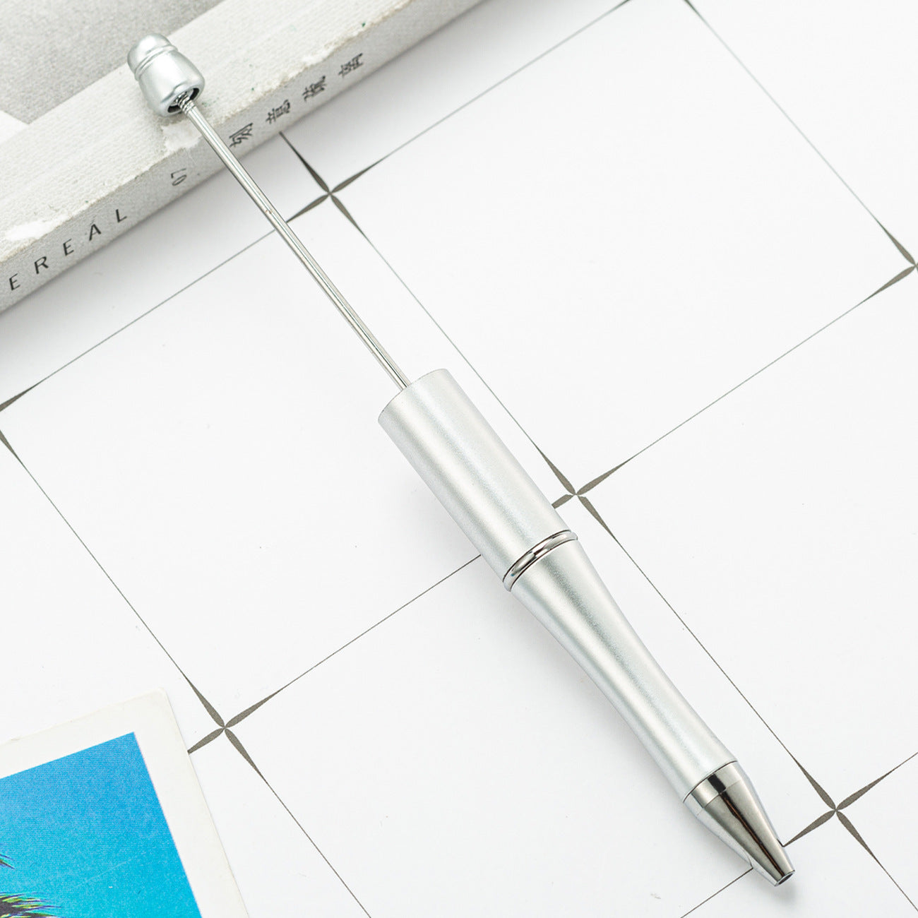 Creative DIY Plastic Beaded Pen