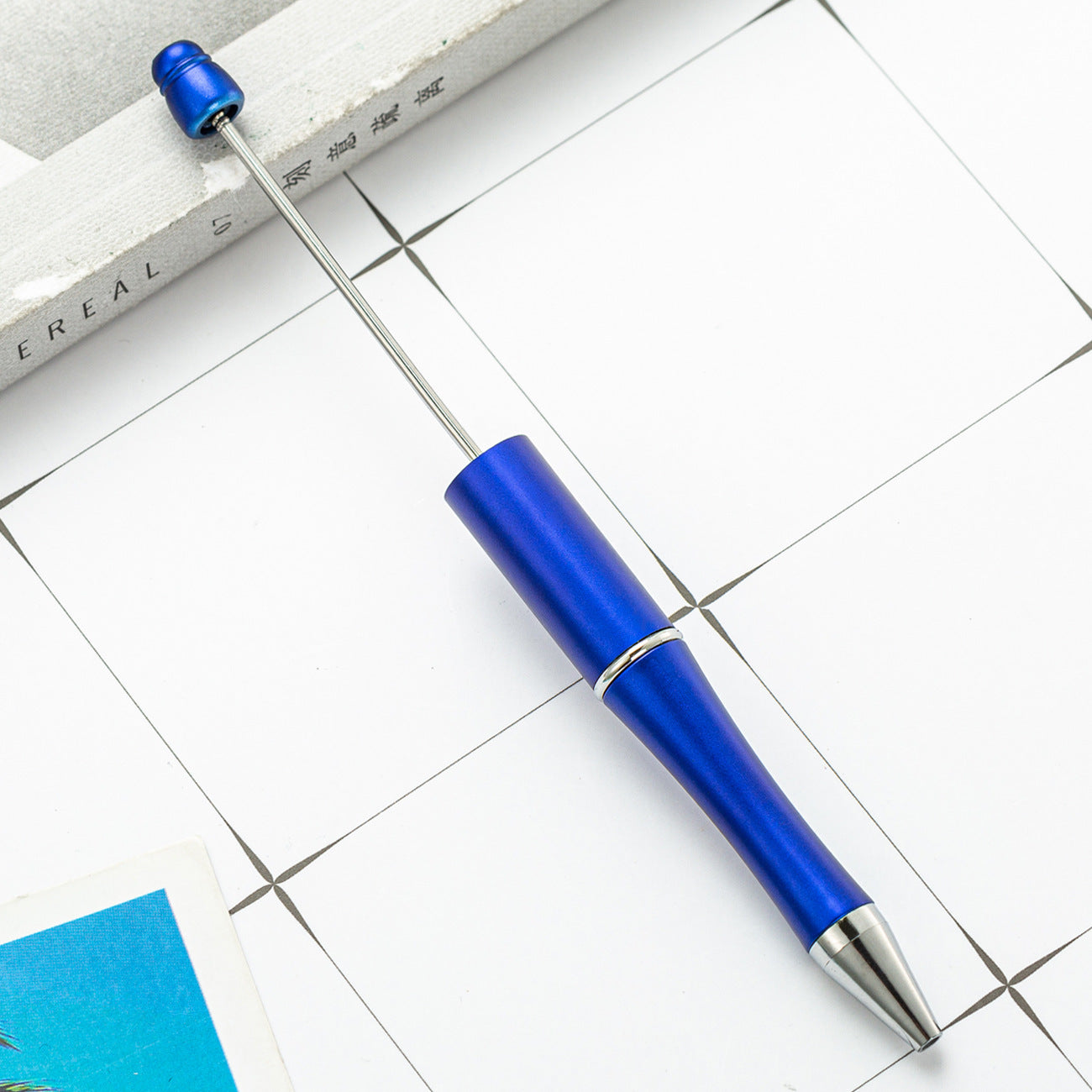 Creative DIY Plastic Beaded Pen