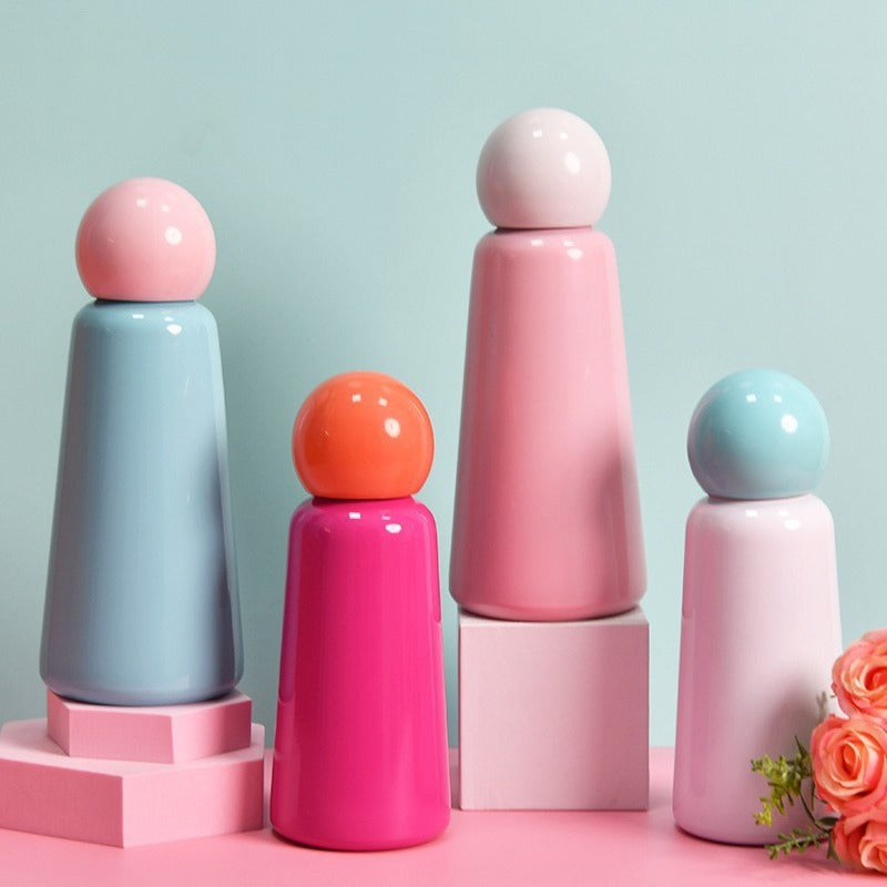 Creative Doll Design Stainless Steel Thermos Cup