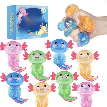 Creative Egg Squeeze Stress Relief Toy Set