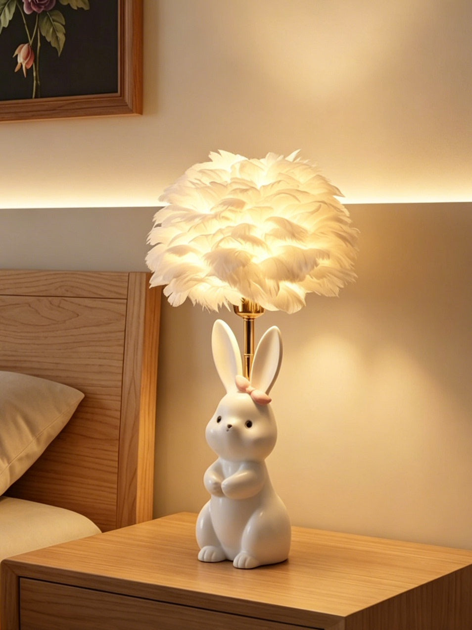 Creative Feather Table Lamp