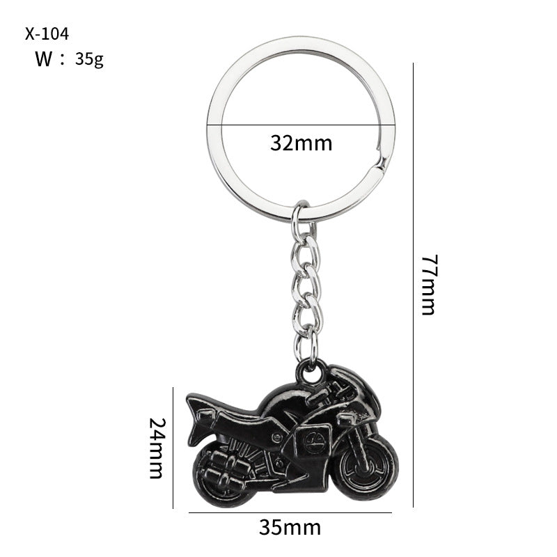 Creative Fire Helmet Keychain Pendant