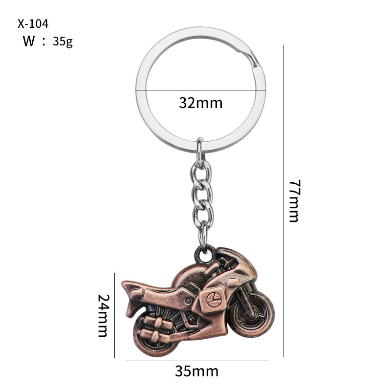 Creative Fire Helmet Keychain Pendant