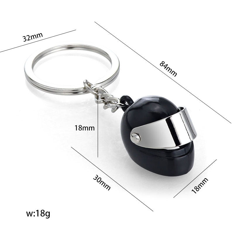 Creative Fire Helmet Keychain Pendant