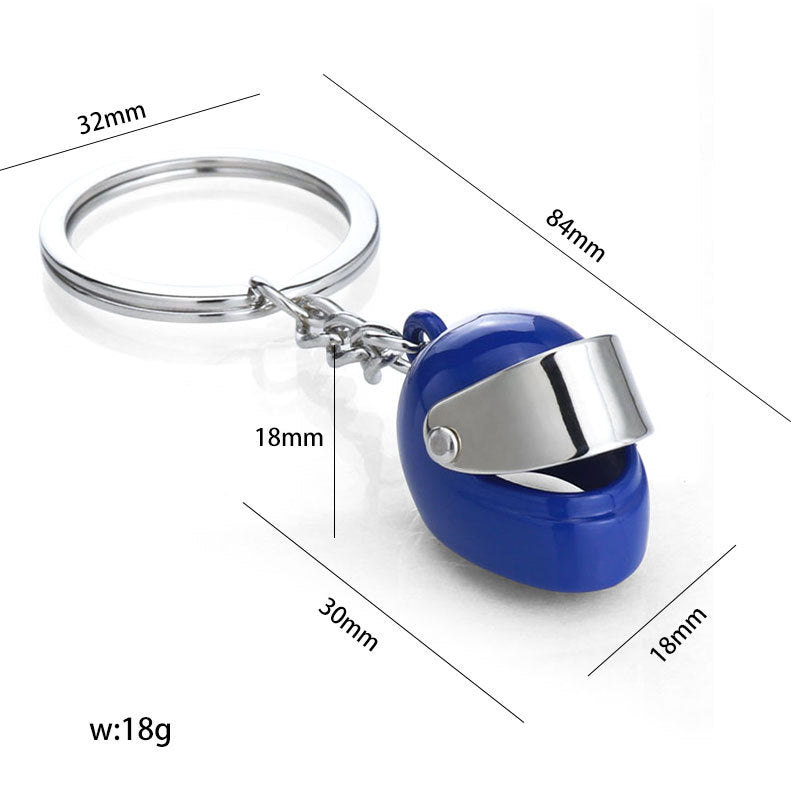 Creative Fire Helmet Keychain Pendant