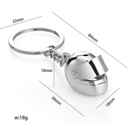 Creative Fire Helmet Keychain Pendant