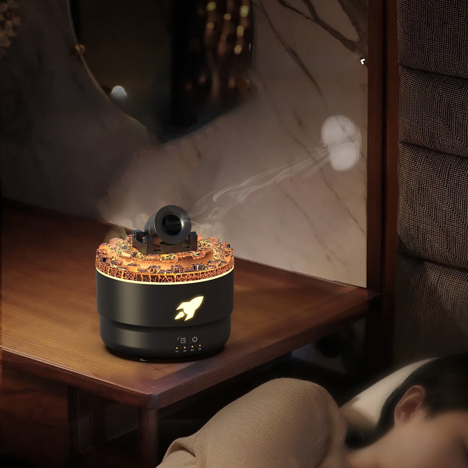 Creative Flame Scented Diffuser