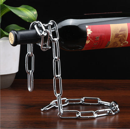 Creative Floating Wine Rack European Retro Decor