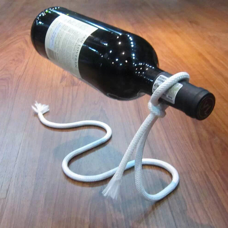 Creative Floating Wine Rack European Retro Decor