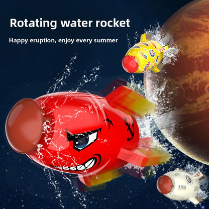 Creative Flying Water Spray Rocket Toy