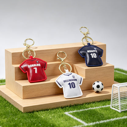 Creative Football Jersey Keychain