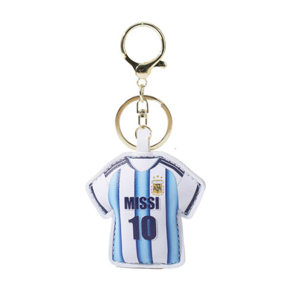 Creative Football Jersey Keychain