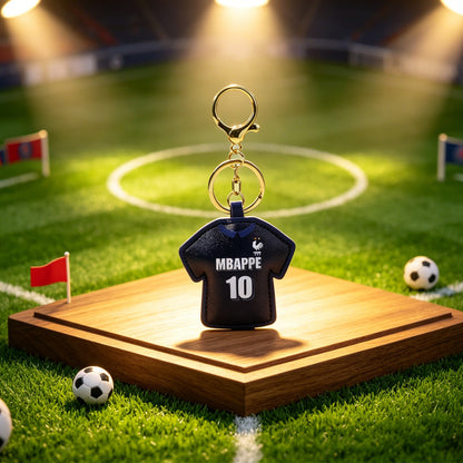 Creative Football Jersey Keychain
