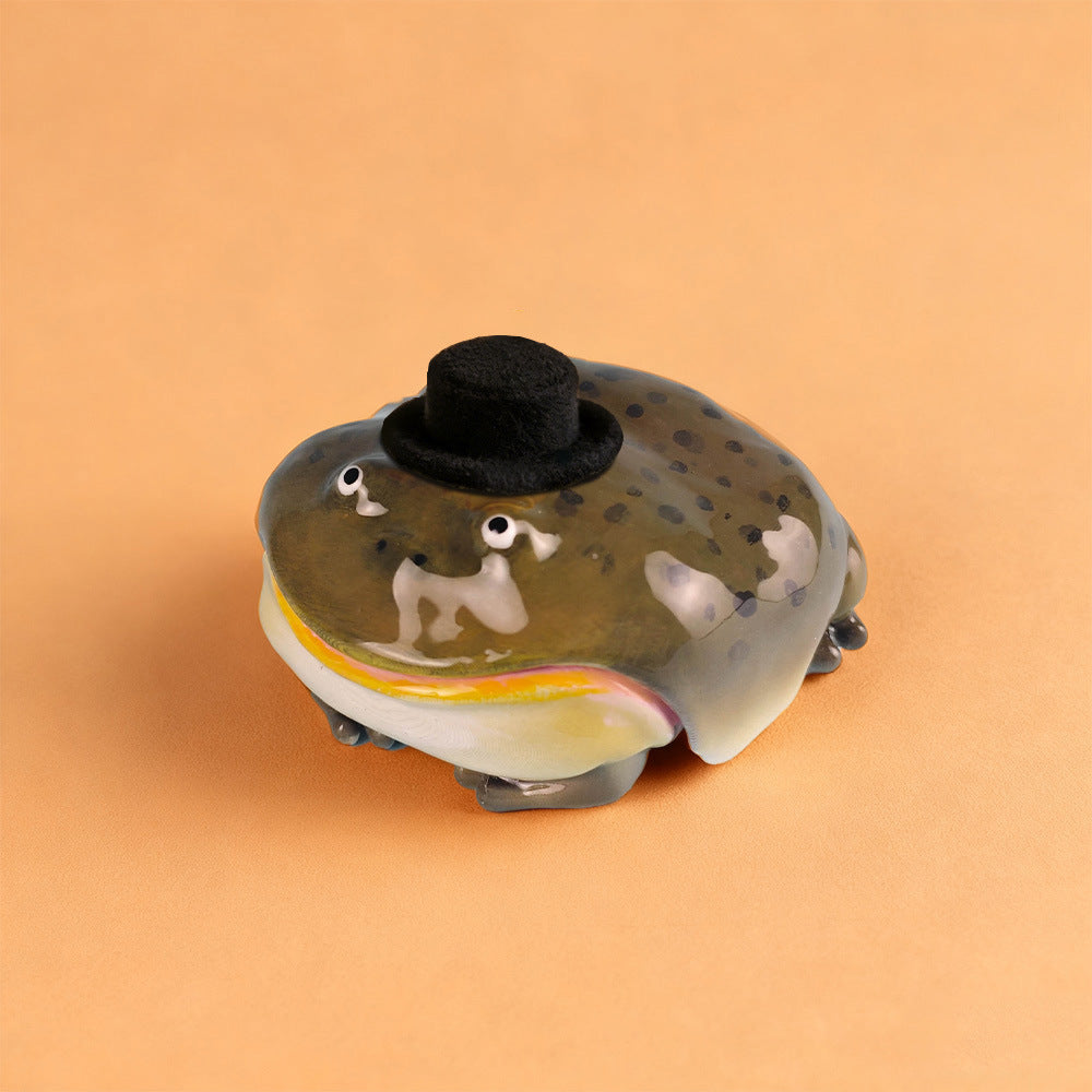 Creative Frog Design Hard Plastic Earphone Case