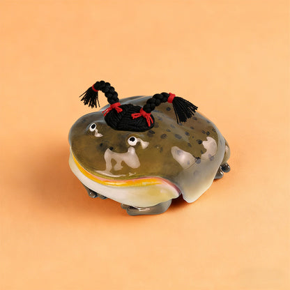 Creative Frog Design Hard Plastic Earphone Case
