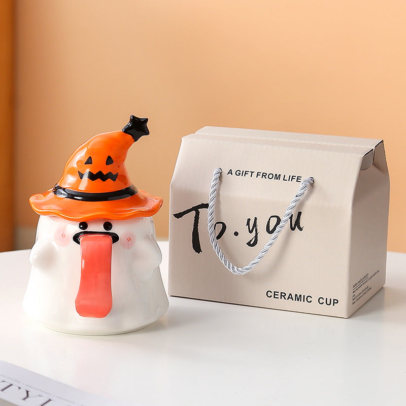 Creative Ghost Ceramic Mug