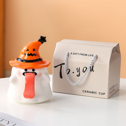 Creative Ghost Ceramic Mug