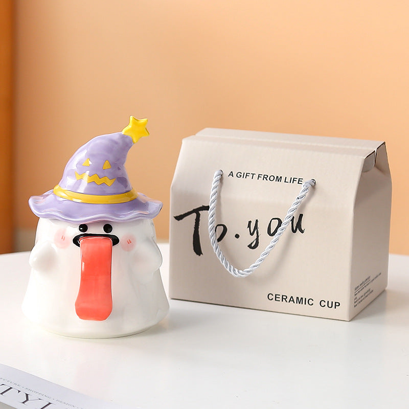 Creative Ghost Ceramic Mug