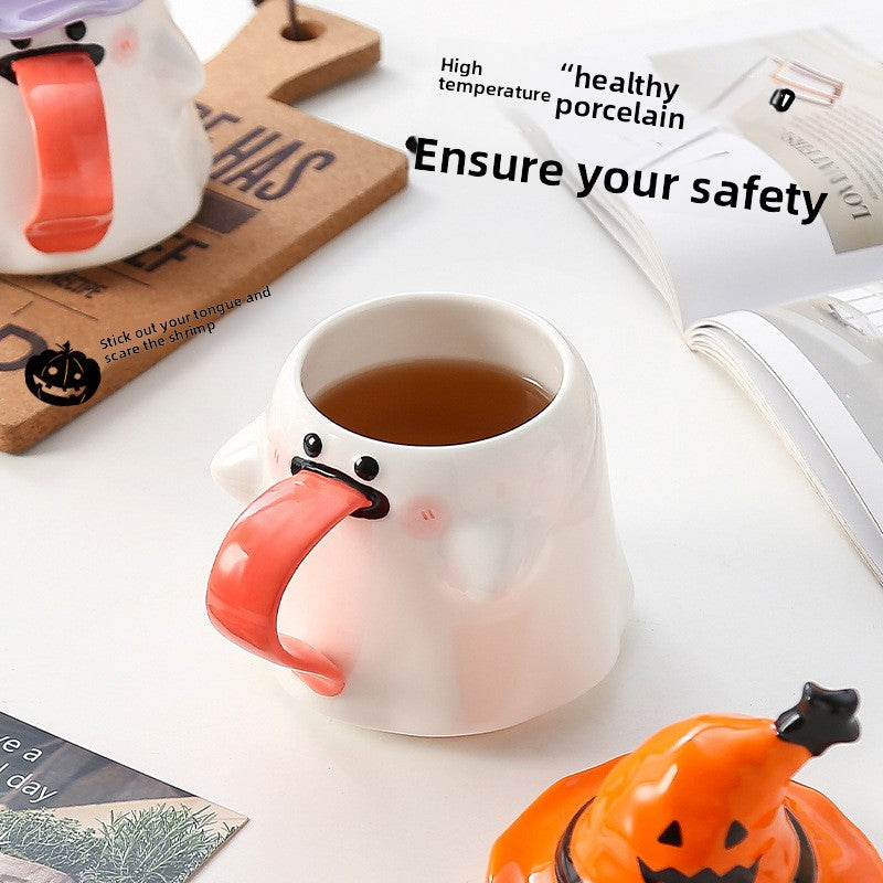 Creative Ghost Ceramic Mug