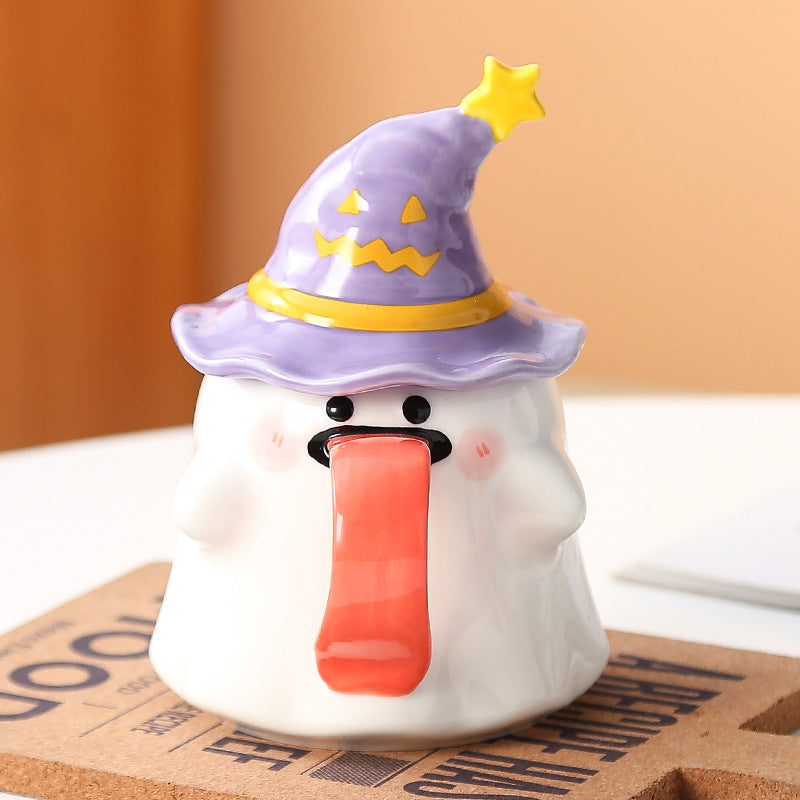 Creative Ghost Ceramic Mug