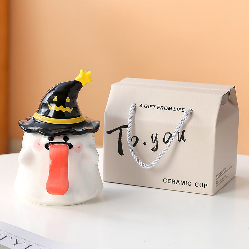 Creative Ghost Ceramic Mug