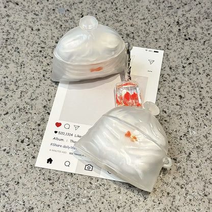 Creative Goldfish Silicone AirPods Case