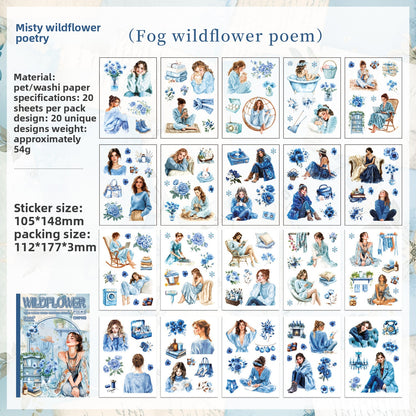 Creative hand account sticker