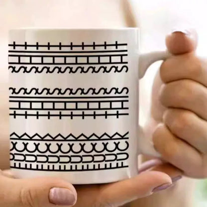 Creative Hidden Message Ceramic Coffee Cup