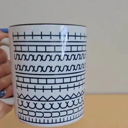 Creative Hidden Message Ceramic Coffee Cup