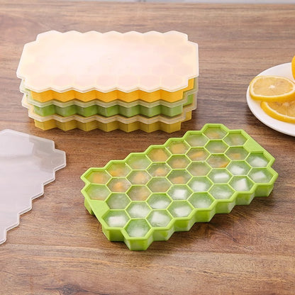 Creative Honeycomb with Lid 37-grid Ice-making