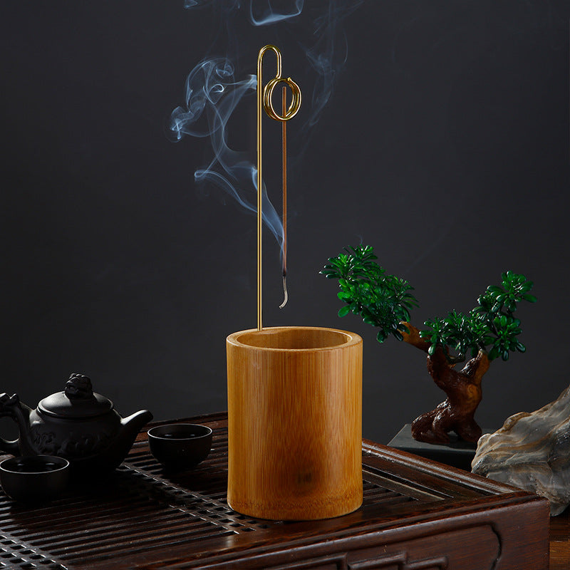 Creative inverted incense holder