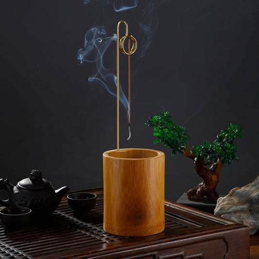 Creative inverted incense holder