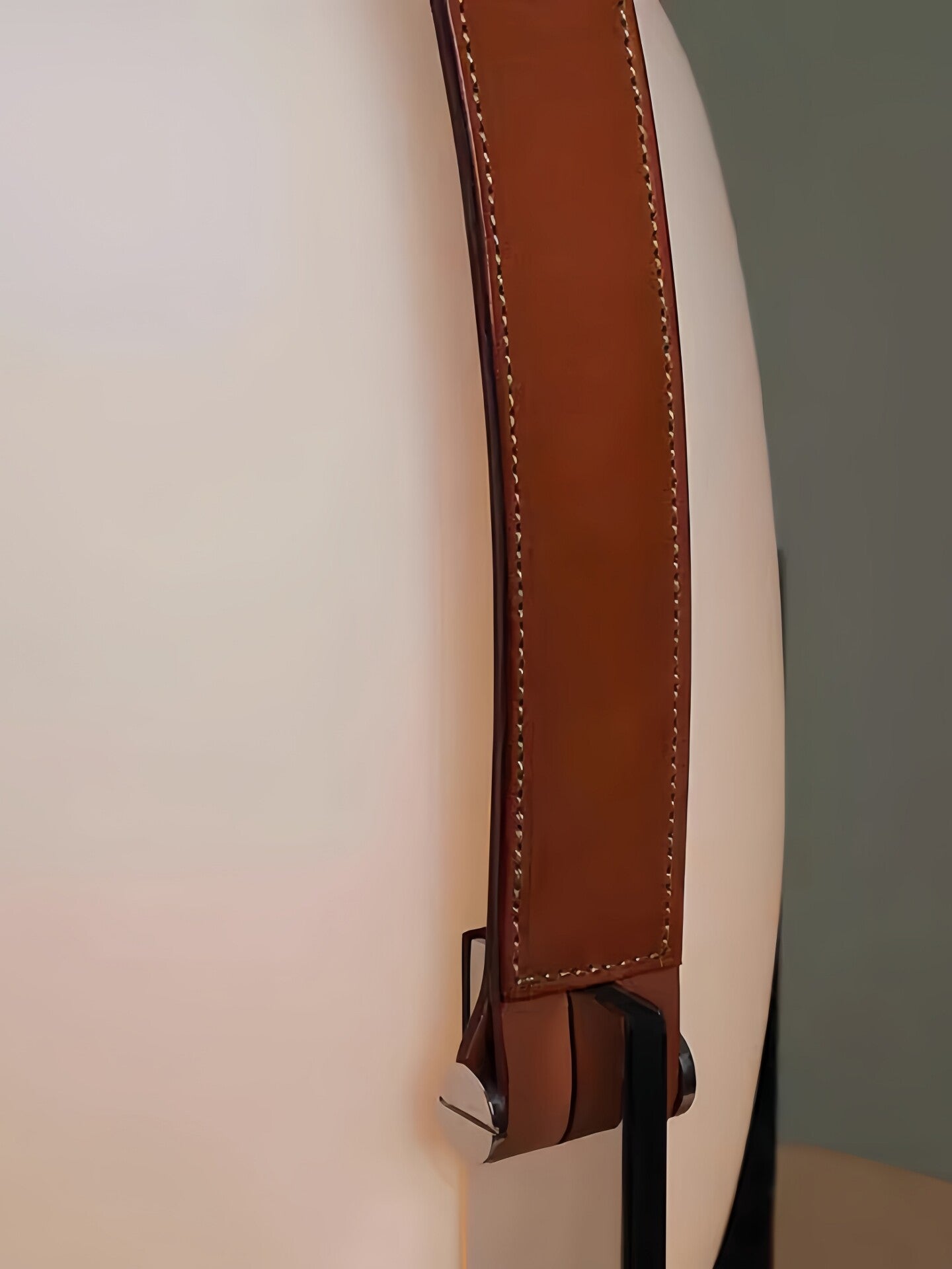 Creative Leather Glass Table Lamp