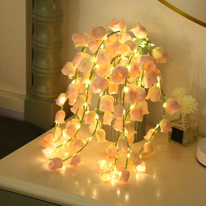 Creative LED Lights String Room Simulation Flower Decorative Lights Night Lights Proposal Valentine's Day Atmosphere Lights