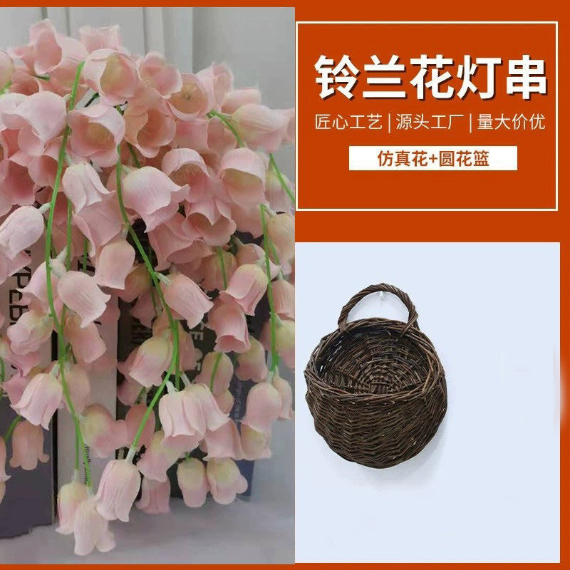 Creative LED Lights String Room Simulation Flower Decorative Lights Night Lights Proposal Valentine's Day Atmosphere Lights