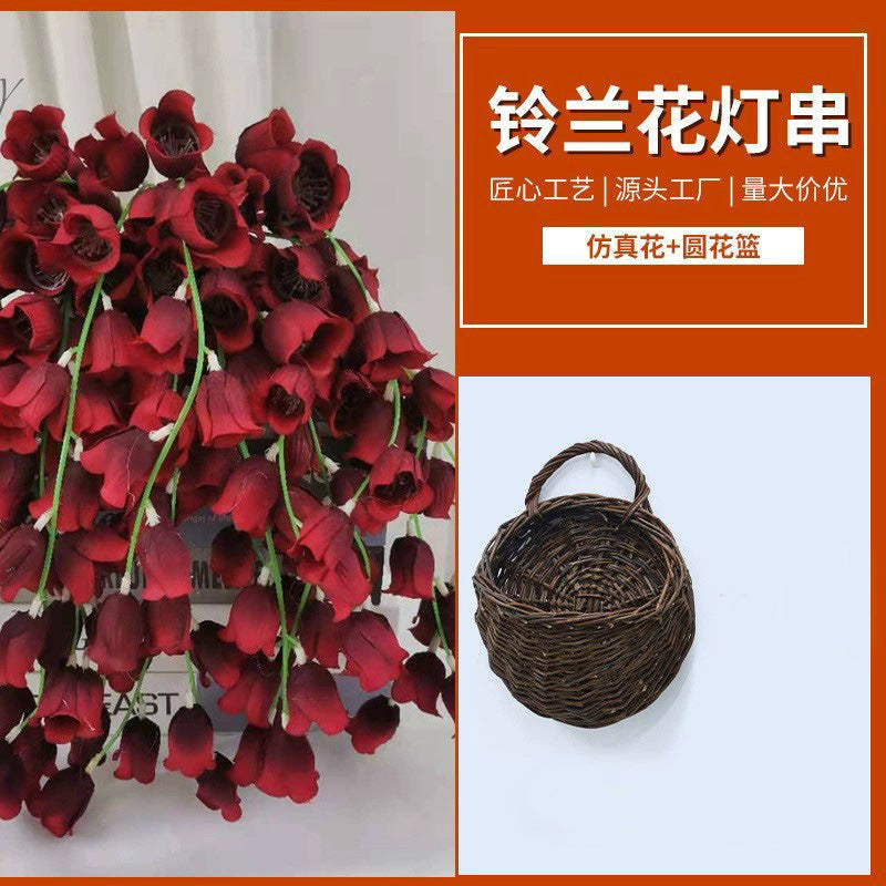 Creative LED Lights String Room Simulation Flower Decorative Lights Night Lights Proposal Valentine's Day Atmosphere Lights