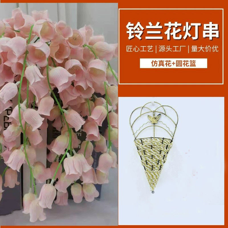 Creative LED Lights String Room Simulation Flower Decorative Lights Night Lights Proposal Valentine's Day Atmosphere Lights