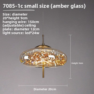 Creative master bedroom chandelier
