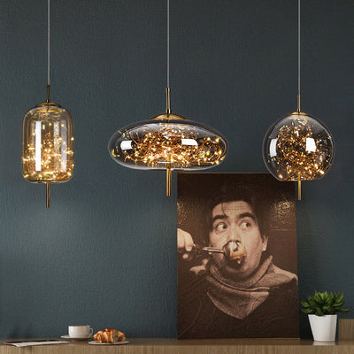 Creative master bedroom chandelier