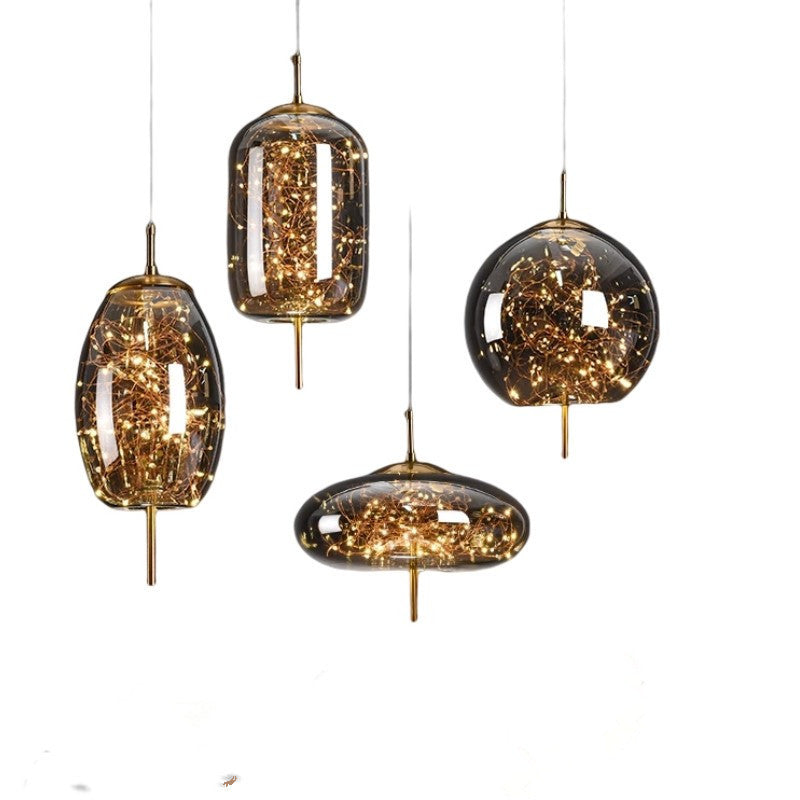Creative master bedroom chandelier
