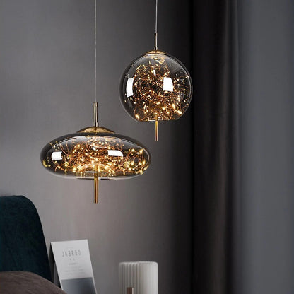 Creative master bedroom chandelier