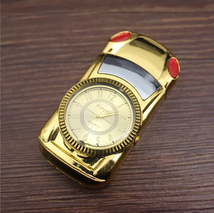 Creative Metal Watch Lighter with LED Light